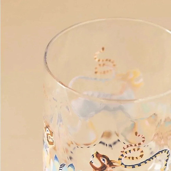 Anthropologie Sarah Gordon Tiger Juice Glass - Picture 2 of 3